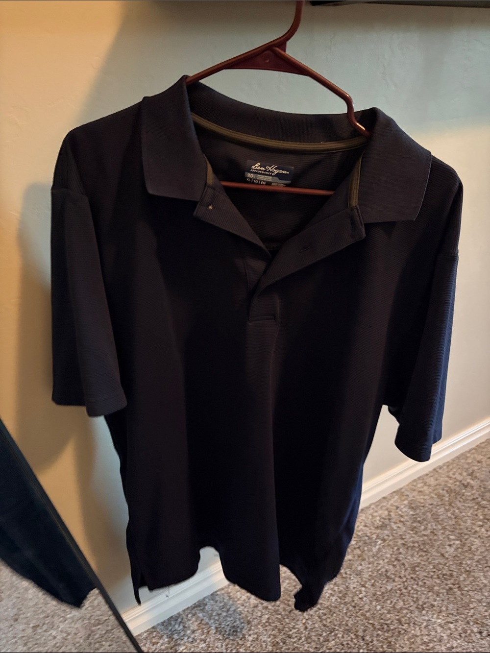 Hogan Men's Navy Polo Shirt